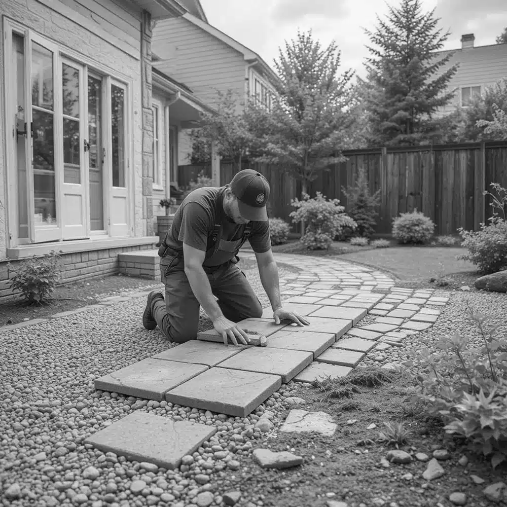 Patio & driveway installer web design