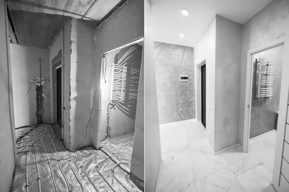 Why Before-and-After Project Highlights Strengthen Trades Website Conversion